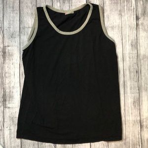 H2H black tank top - size XL
